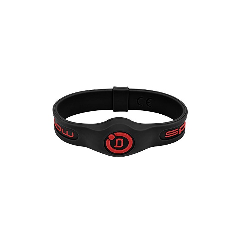 Sport Magnetic Wristband Black/Red, M (19 cm)