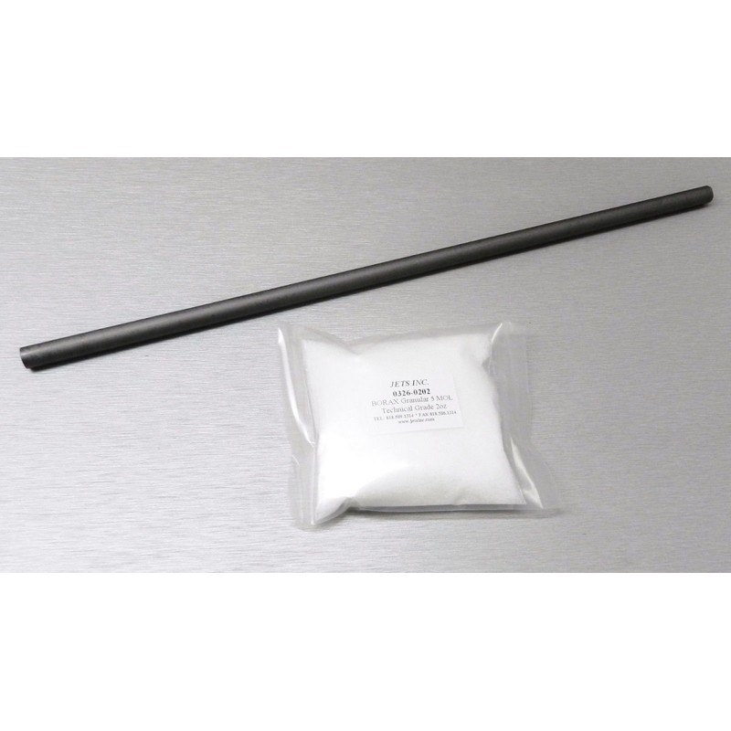 Graphite Stirring Rod Borax Flux for Crucible Glazing for Melting