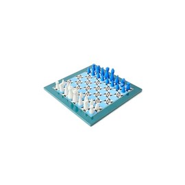 PrintWorks Women's Lacquered Chess Set, Poseidon, One Size