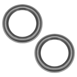 sourcing map 161mm(6.34 Inches) Speaker Foam Edge Surround Rings Replacement Parts for Speaker Repair or DIY 2pcs