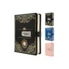 Agenda De Cuero Con Candado Diario Personal 150 Hojas A5