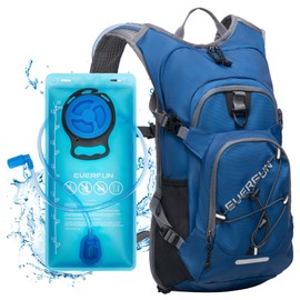 EVERFUN Hydration Backpack 18L with Water Bladder 3L Hiking Water Backpack Women Men Hydration Pack Insulated Lightweight Day Hydropack with Storage for Hiking, Biking, Running, Festival