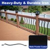 Sidasu 10-Pack Heavy Duty Iron Deck Balusters, 32 1/4 Inch