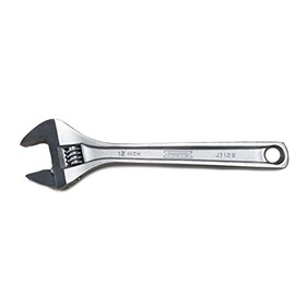 Proto J712B 12 in. Satin Finish Adjustable Wrench
