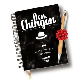 Agenda Don Chingón Con Nombre - Diaria, Metas, Hábitos Etc.