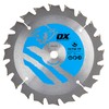OX Wood Cutting Thin Kerf Circular Saw Blade 136/10mm, 20