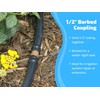 Habitech 1/2" Coupling Drip Irrigation Fittings (12 Pack) - Barbed