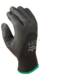 Glove 15 Gauge Nylon Knit Coated Work Glove With 3/4 Nitrile Best Glove Size 11,Color Black, 4545-11 (Pack of 12)