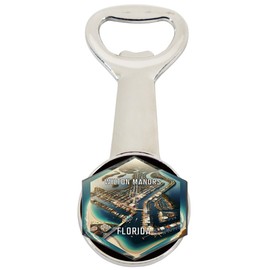 Wilton Manors Florida Travel Destination Souvenir Magnetic Bottle Opener
