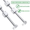 SBRRAIL Linear Rail 2PCS 300mm 8mm Dia Linear Motion Ball