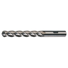 Cleveland C33362 HG-4B High Speed Steel Single End Multi-Flute Center Cutting Ball Nose Finisher End Mill