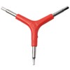 Luoyuanjia Bike Internal Hex Wrench 3-Way Bike Hex Wrench Y Allen Wrench All-in-One Bike Maintenance Tool Bike Torque Spanners Internal Hex Keys Repair Tool for Bike