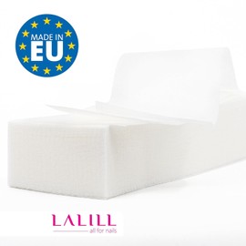 LALILL Pack of 200 Fleece Strips for Wax - Fleece Strips for Hair Removal with Warm Wax and Sugar Paste Face - Body Hair Removal Epilation Wax Strips - Wax Waxing