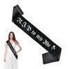 1Pc Custom R.I.P to My 20s Birthday Sash The Death