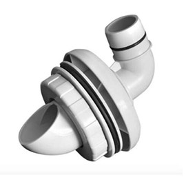 Summerwave Summer Escapes Skimmer Pump 1-1/2 inch Pool Wall Fitting Set Return Assembly