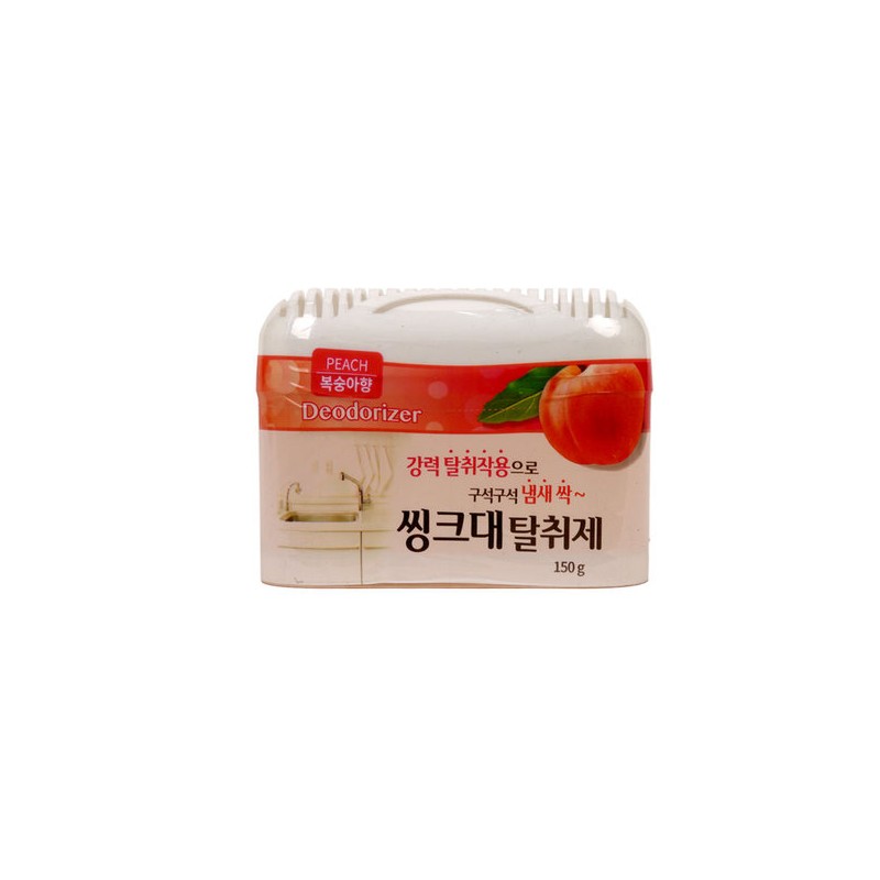Happy Room Sink Deodorizer 150g Peach Scent 12 Pieces Set