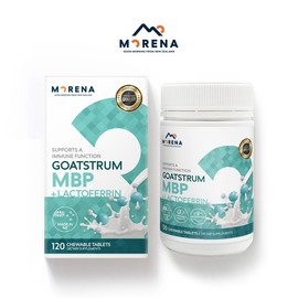 Morena Goat Milk Colostrum Lactoferrin MBP 120 Chewables / 모레나 산양유 초유 락토페린 MBP 120츄어블