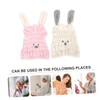 Healeved 2pcs Absorbent Coral Fleece Hair Drying Towels with Cute