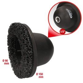 KS Tools 100.5075 Wheel Hub Grinder Set