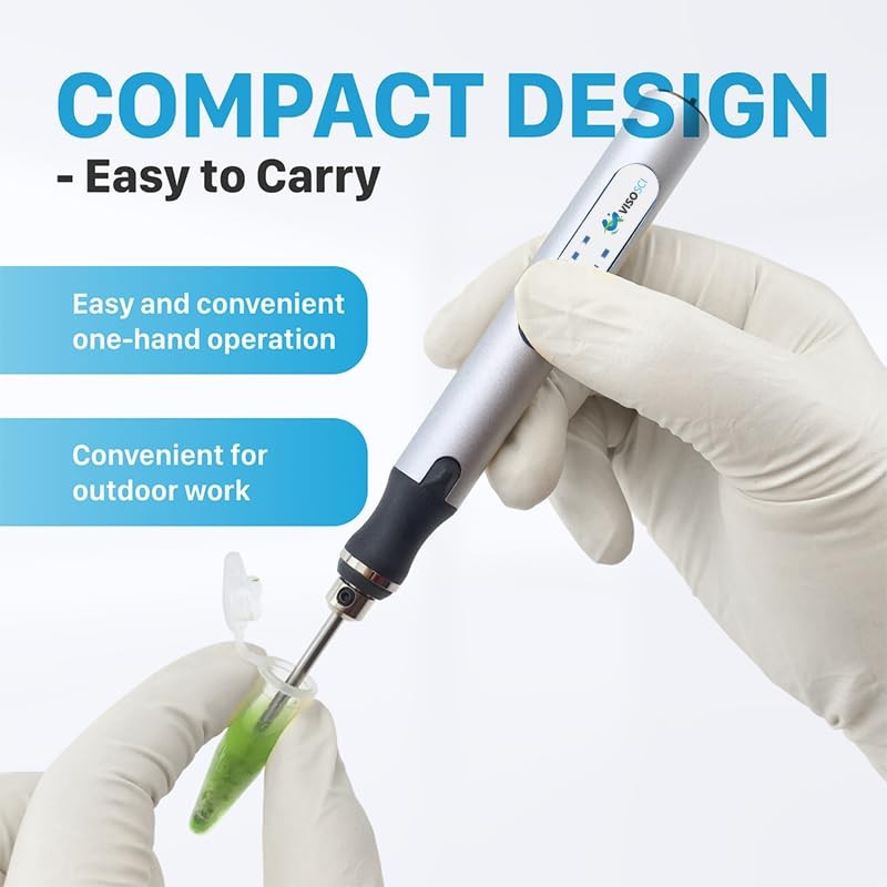 VISOSCI Handheld Homogenizer with 3 Speed Levels 5000/10000/18000rpm, Handheld Tissue
