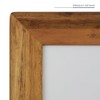 icheesday 8x10 Wood Photo Frames with Glass Window,Rustic Brown 20x25cm