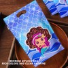 Rikolto Reusable Mermaid Party Favors Bags 50PCS Mermaid Zip Lock
