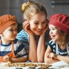 6 Pieces Kids Apron and Cheft Hat Set, Adjustable Child