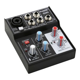 SWAMP 3 Channel Mixer Audio Interface - 1 Mic Preamp - USB Record/Playback