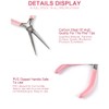 Rolabling 4.5 inch Nail Art Sharping Long Pliers Acrylic Tips