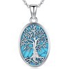 Aniu Tree of Life Necklace for Women 925 Sterling Silver