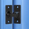 Litensh 90 Degree Door Lock Stainless Steel Right Angle Sliding