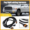 Partuto Fog Light Wiring Harness Kit 56045501AC for Dodge for