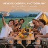 Smart Ring with Display Screen Health Tracker and Touch Button,