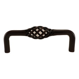 East West Consolidated 897ORB-10 Bird Cage Kitchen Bath Cabinet pulls Oil Rubbed Bronze 3 3/4" or 96mm (Pack of 10)