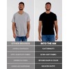 INTO THE AM Men's Plain Basic Tees - Fitted Essential
