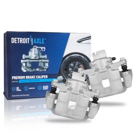 Detroit Axle - 2pc Rear Brake Calipers for 2000-2004 Subaru Outback Legacy 2003-2006 Baja Brake Calipers with Brackets 2005 Replacement