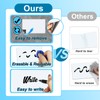 SBYURE 12 Pack Dry Erase Sticky Notes 3x5 inch Reusable