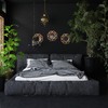 Relaxdays Set of 3 Mirrors, Round, Ø 25 cm, Wall