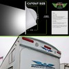 Leisure LED RV Exterior Round Flood Porch Utility Light -