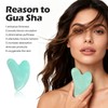 Gua Sha Stone,Gua Sha Facial Tools,Guasha Tool for Face,Facial and