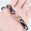 Pack of 12 Mini Carabiner Keychains, Zipper Anti-Theft Buckle, Backpack
