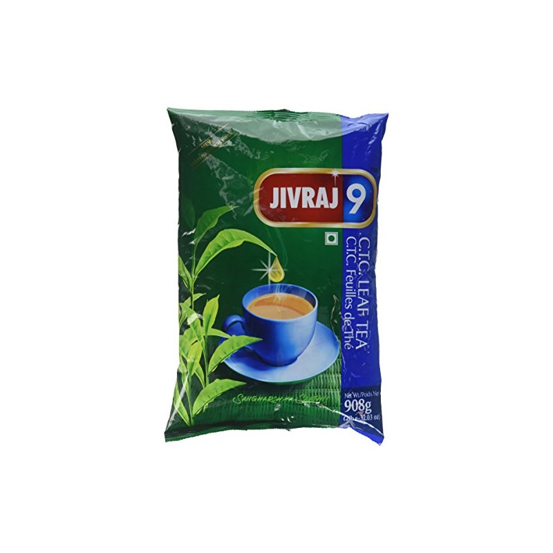 Jivraj 9 C.T.C. Leaf Tea - 908g., 2lb