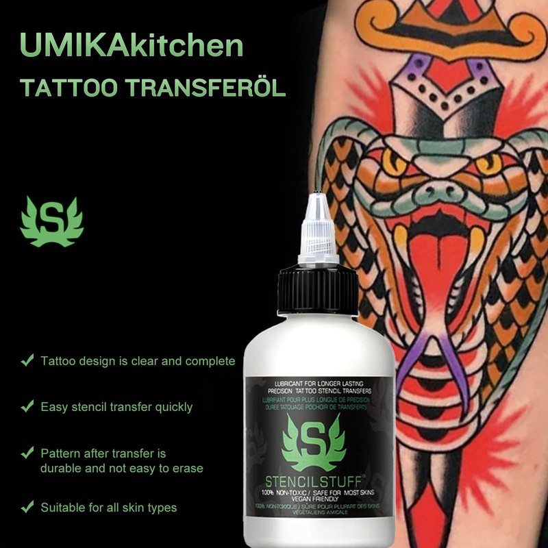 DLDN01 Tattoo Oil Transfer Filled Elements Tattoo Products 1 Bottle