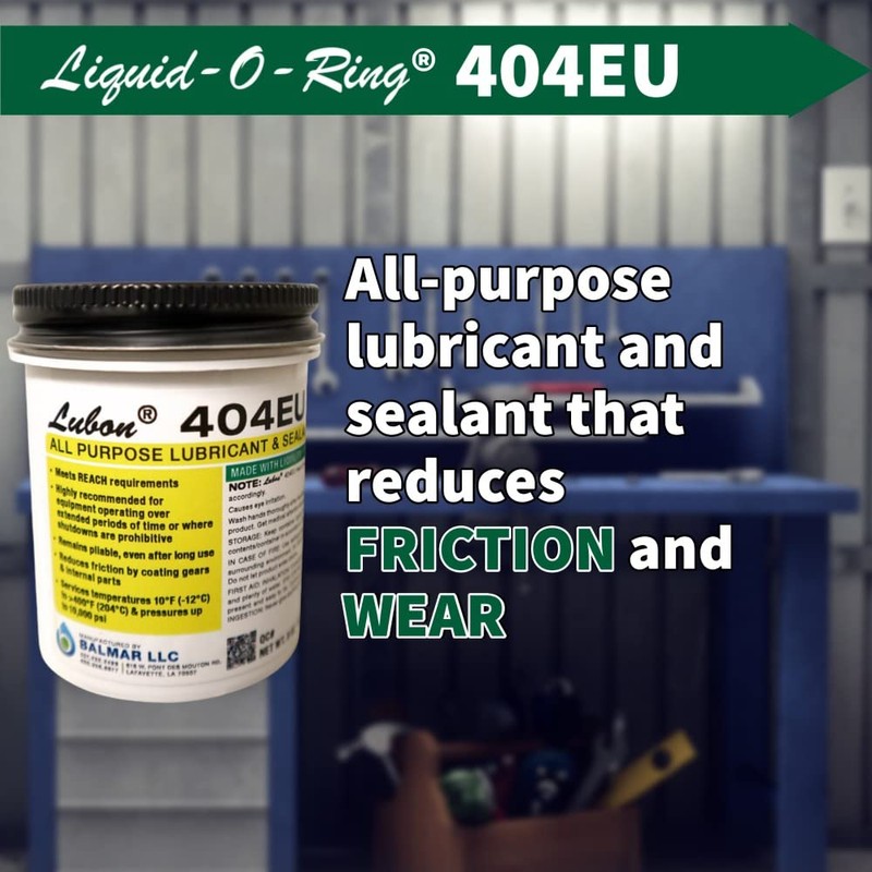 Liquid-O-Ring Lubon 404EU All-Purpose Lubricant & Sealant – Contains PTFE,