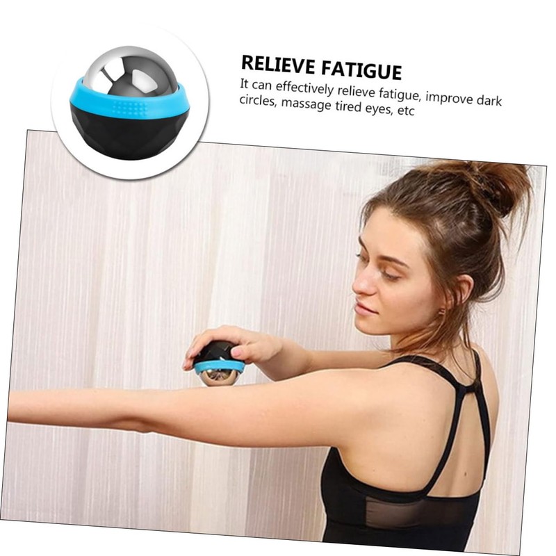 Baluue Stainless Steel Massage Ball Roller Massager for Face Tool