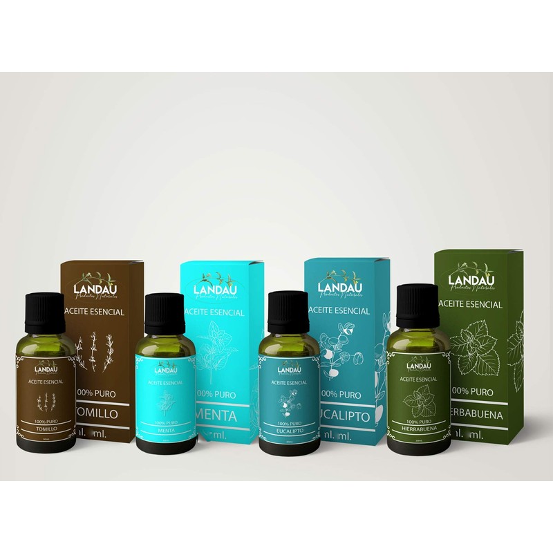 KIT 4 ACEITES ESENCIALES RESPIRA BIEN 5 ML C/U