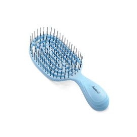 NuWayBrush JuniorC For Children's Thin Hair, Volume Up, Cuticle Care, Scalp Massage, SGS Certified, Hair Scalp Care, Newway Brush, Junior C, Hair Care, Blue