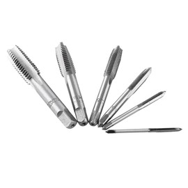 Thread Tap Tapping Tool Set High Hardness 12pcs M3 M4 M6 M8 M10 M12 Screw Thread Hand Tap Straight Flutes Great Tools Wood Plastic Aluminum