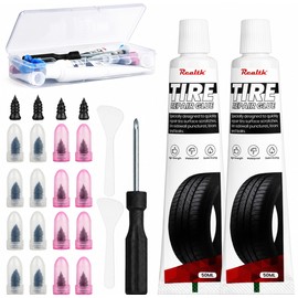 Tire Repair Glue 100ml, Tire Repair Kit, Tire Repair Rubber Nail 20 Pcs