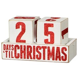 PBK NEW!~Countdown Blocks Days Til Christmas~Cale